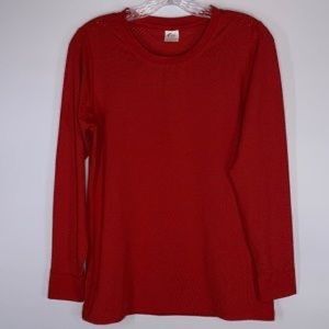 Zyia red chill top size medium